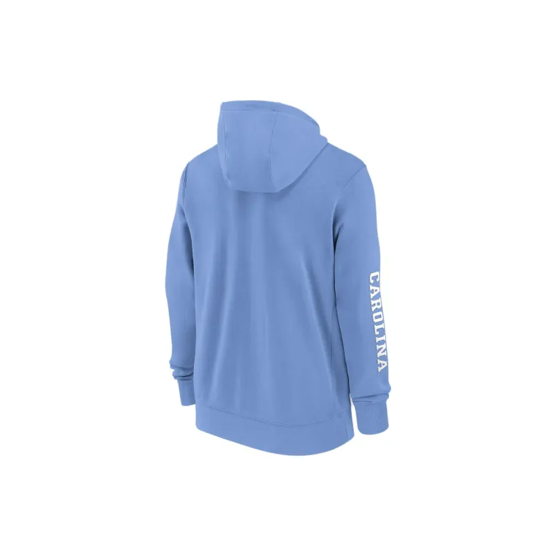 Nike North Carolina Tar Heels Sideline Team Issue Men's Nike College Full Zip Hoodie-1
