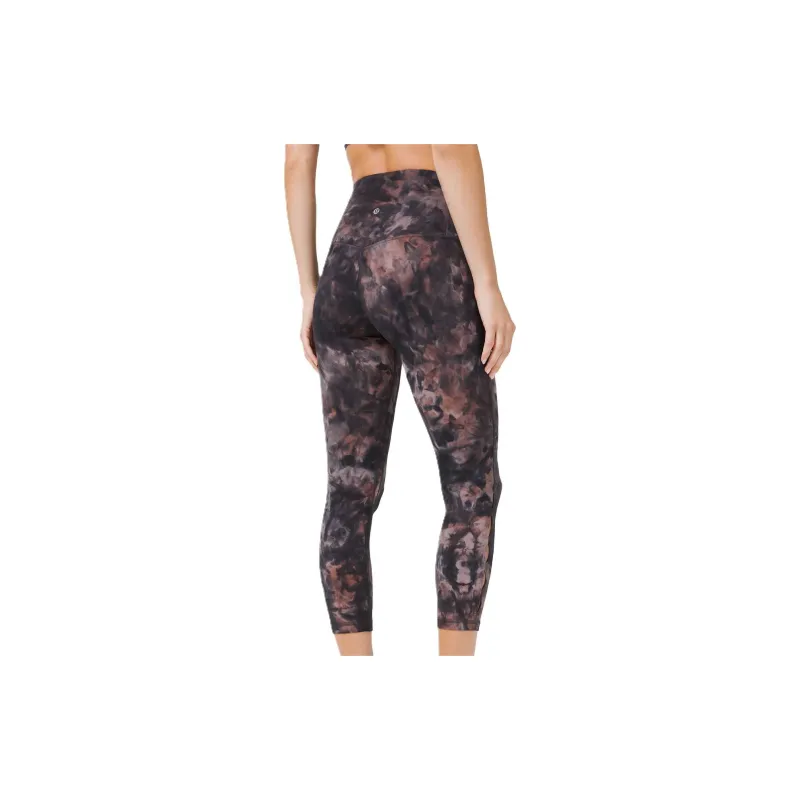Lululemon Unlimit Athletic Trousers Women's Dye Graphite Gray Pink Pinkish-1