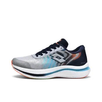 LOTTO Low Top Running Shoes Men's Light Mist Gray/Ink Blue