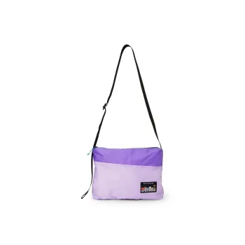 LINE FRIENDS BT21 Nylon Shoulder Bag Crossbody Bag Women's Purple