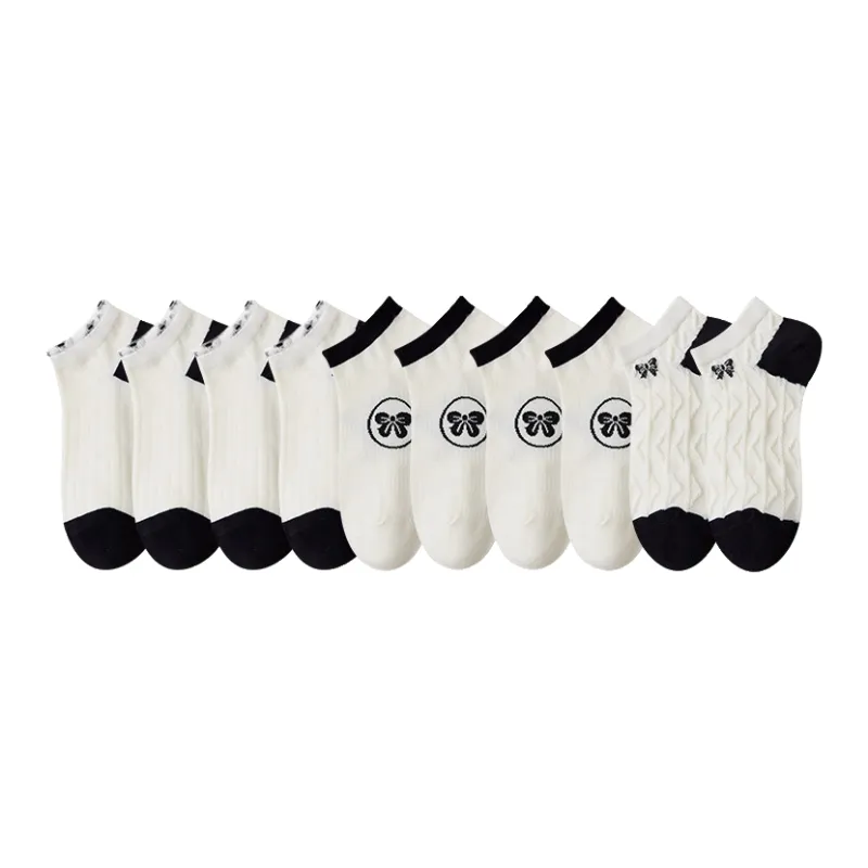 Lan Miao Ankle Socks Women's 10 Pack-7