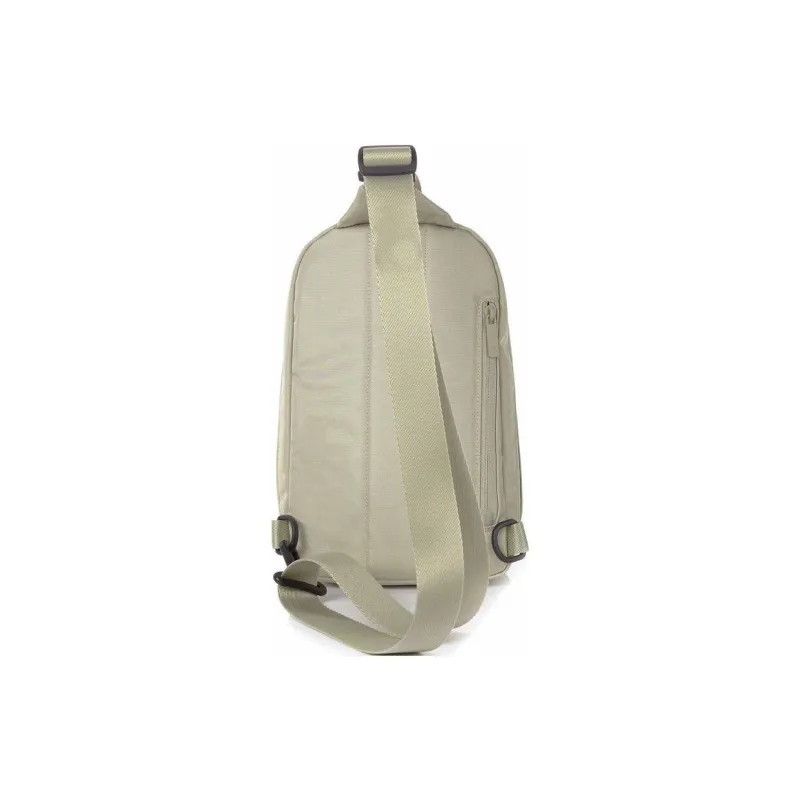 SAMSONITE Polyester Sling Bag, Crossbody Bag Unisex Light Umber-4