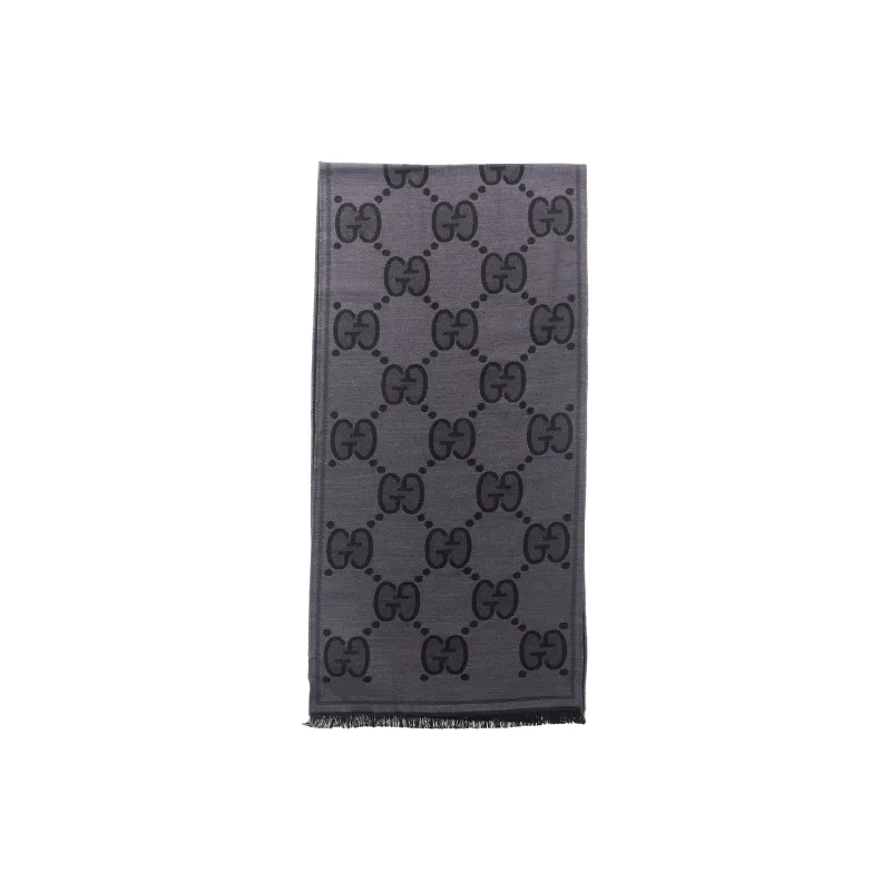 GUCCI Gg Jacquard Scarf-2