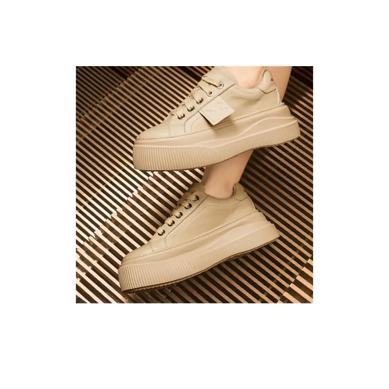 Coup De Foudre Height Increasing Low-Top Skateboard Shoes 6cm Women's-5
