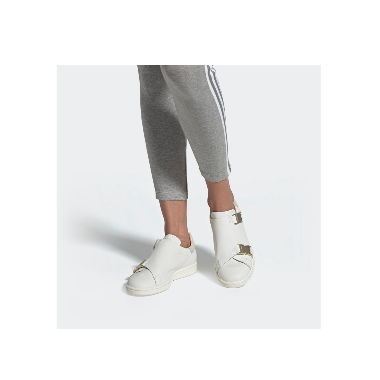 Adidas Originals Stan Smith Buckle Off White Women s POIZON