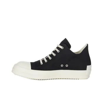 Rick Owens DRKSHDW Porterville Mid Top Canvas Shoes Men's Black