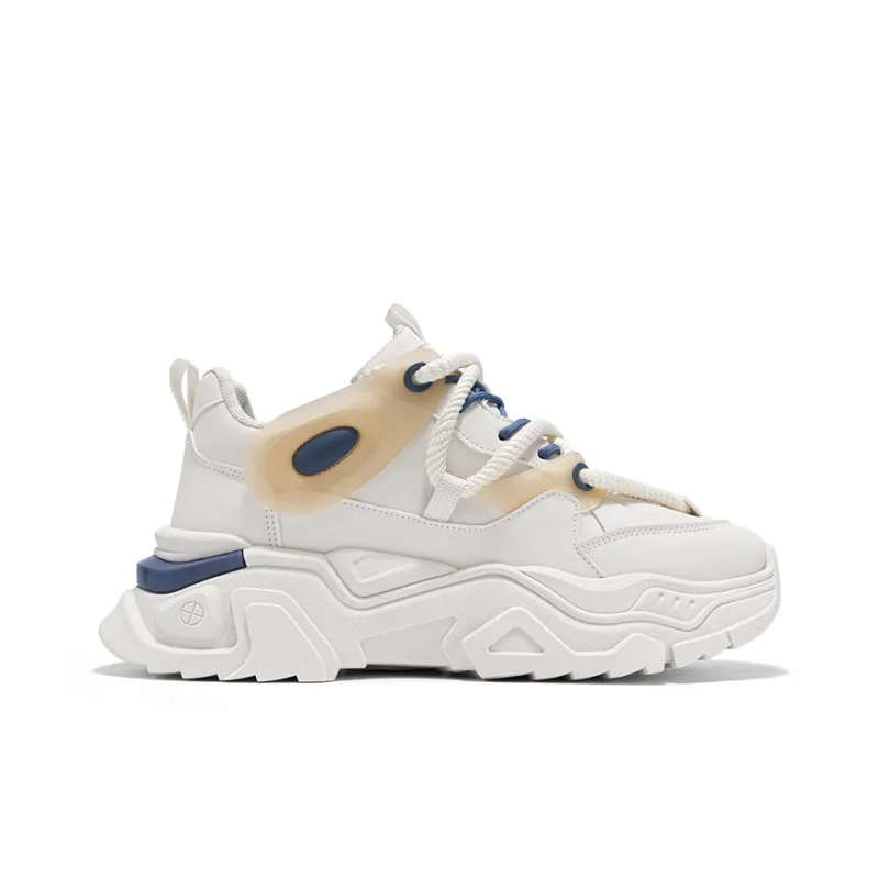 PNKE Anti-Slip And Wear-Resistant Height Increasing Low-Top Chunky Sneakers Men's-17
