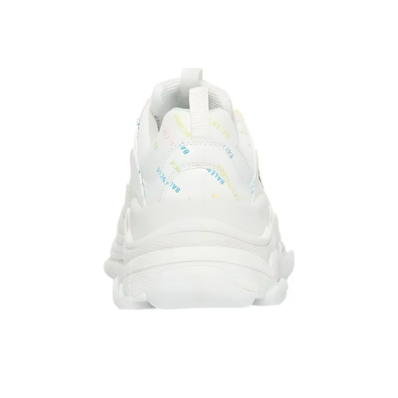 Balenciaga Triple S AllOver Logo White Multicolor Women's-3