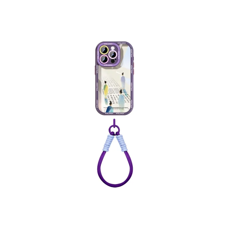 Sen Dog Acrylic Material Transparent Backpack Style Phone Cases Applicable To IPhone15Promax/Pro/Plus/14/13/12-28