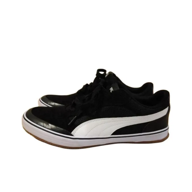 PUMA Astro Anti Slip Wear Resistant Low Top Casual Shoes Men's Black-2