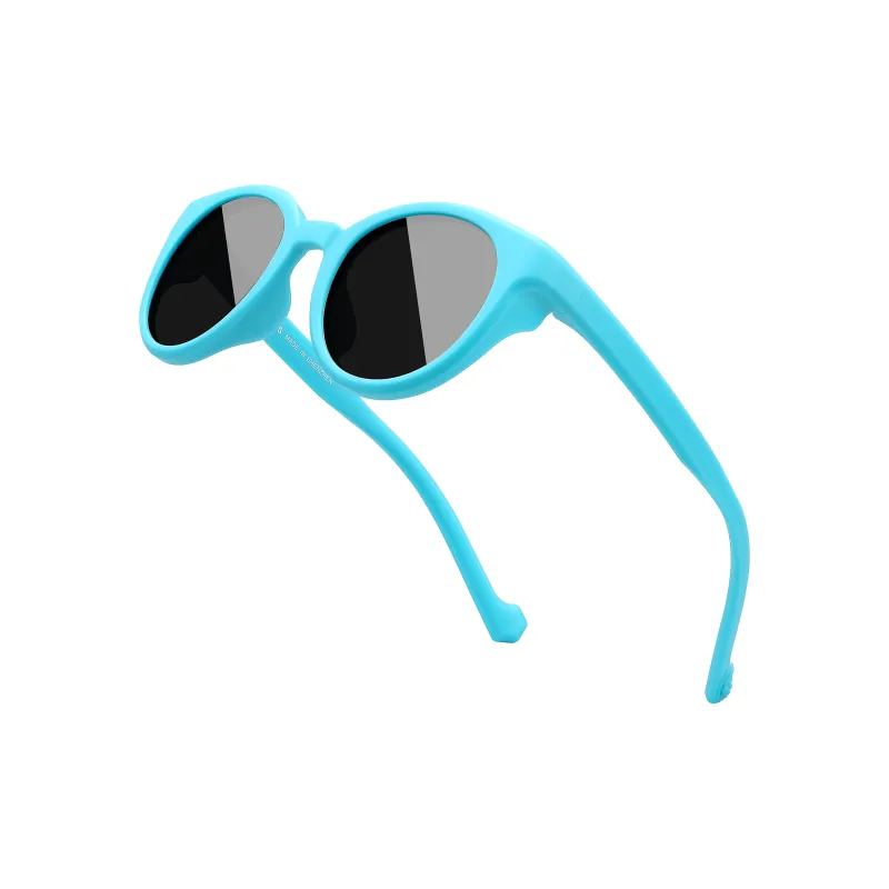 PULAIS TR/Memory Plastic Round Sunglasses Women's-7