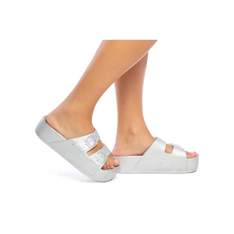 Cacatoès Beach Sandals Unisex Gold-11