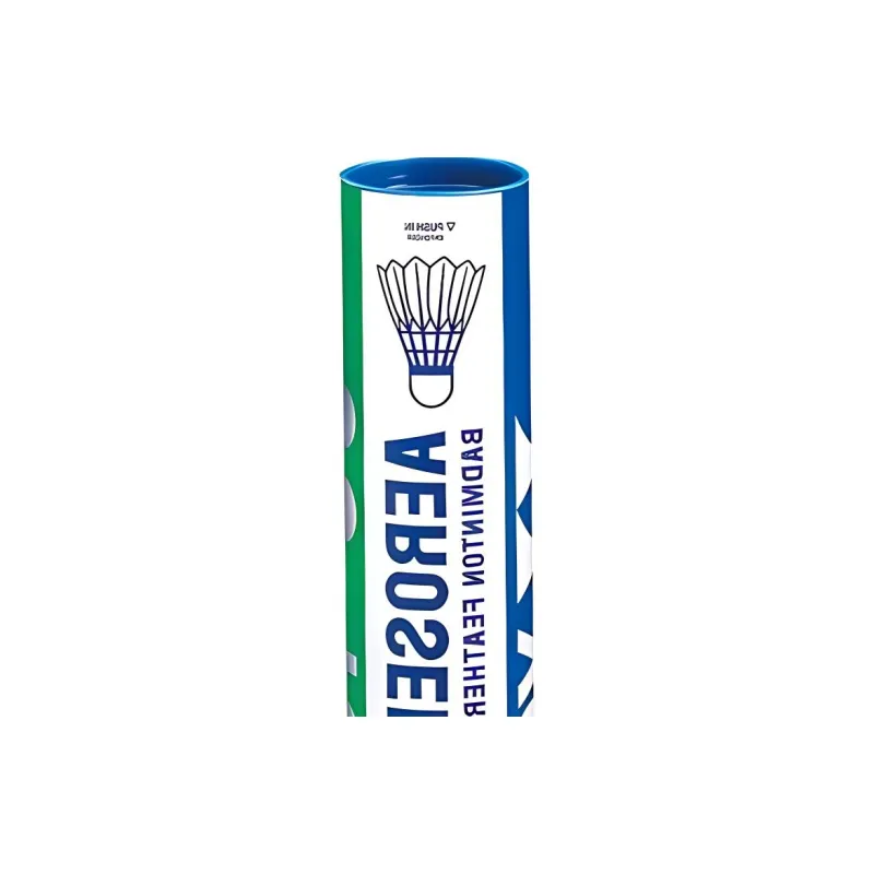 YONEX 12 Pack Faux Fur All-Round Goose Feather Shuttlecocks-4