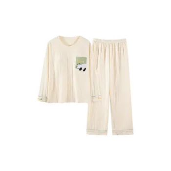 Ta Yan Pajama Set Unisex Apricot