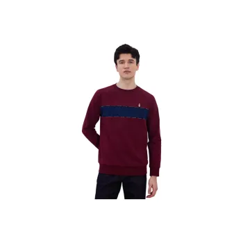 Hush Puppies Sweatshirt Men's Medium Red