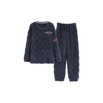 The Story Of The Flower Season Pajama Set Men's Gray