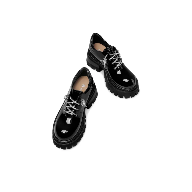 Hoov Loafers Women's Classic Black/Coconut Milk White-1