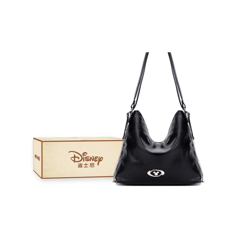 Disney Mickey Series PU One Shoulder/Backpack Unisex Black/Apricot-1