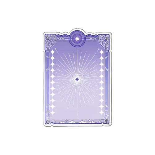 LIGHT YOUR BRICKS Le Yi Bao Compatible Guomei Anime Card Card Character Stand Acrylic Frame Protector Model Accessories