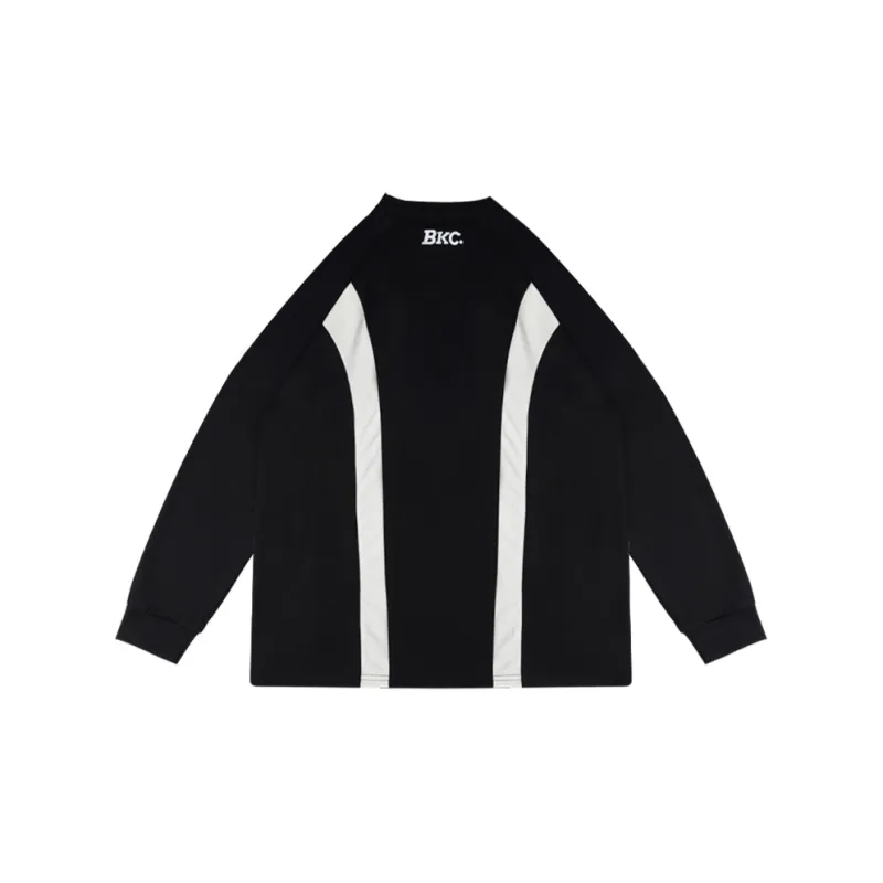 BKCXZICE Basketball Jerseys Unisex Black & Orange-11