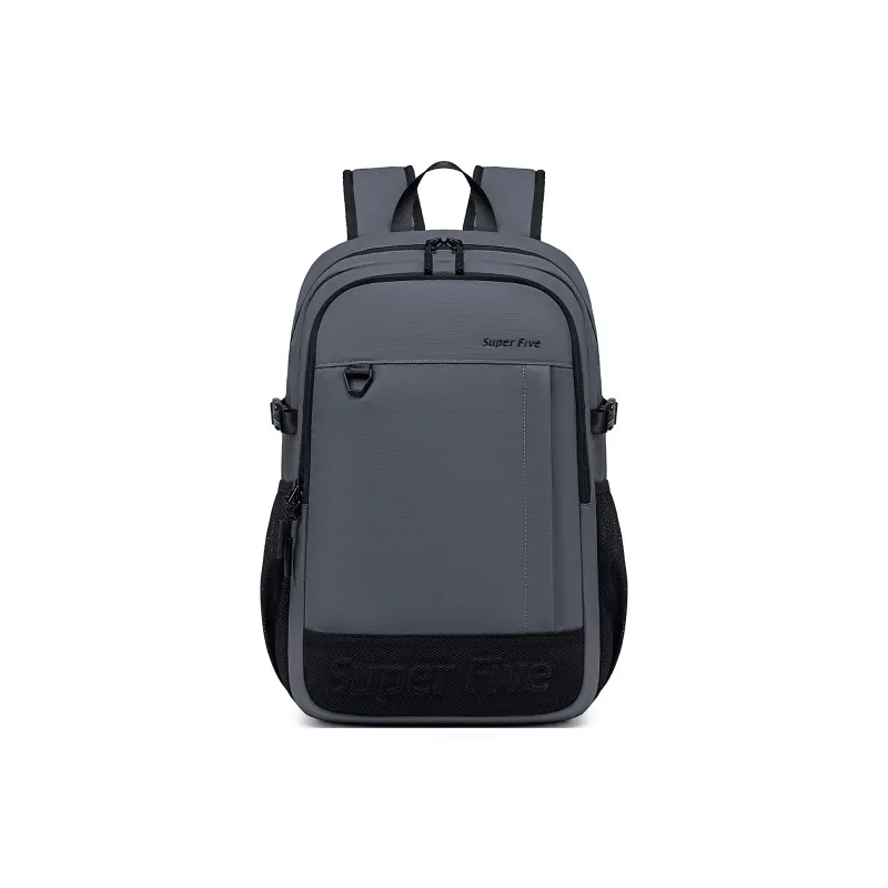 Super Five Polyester Backpack Regular Unisex Multicolor-10
