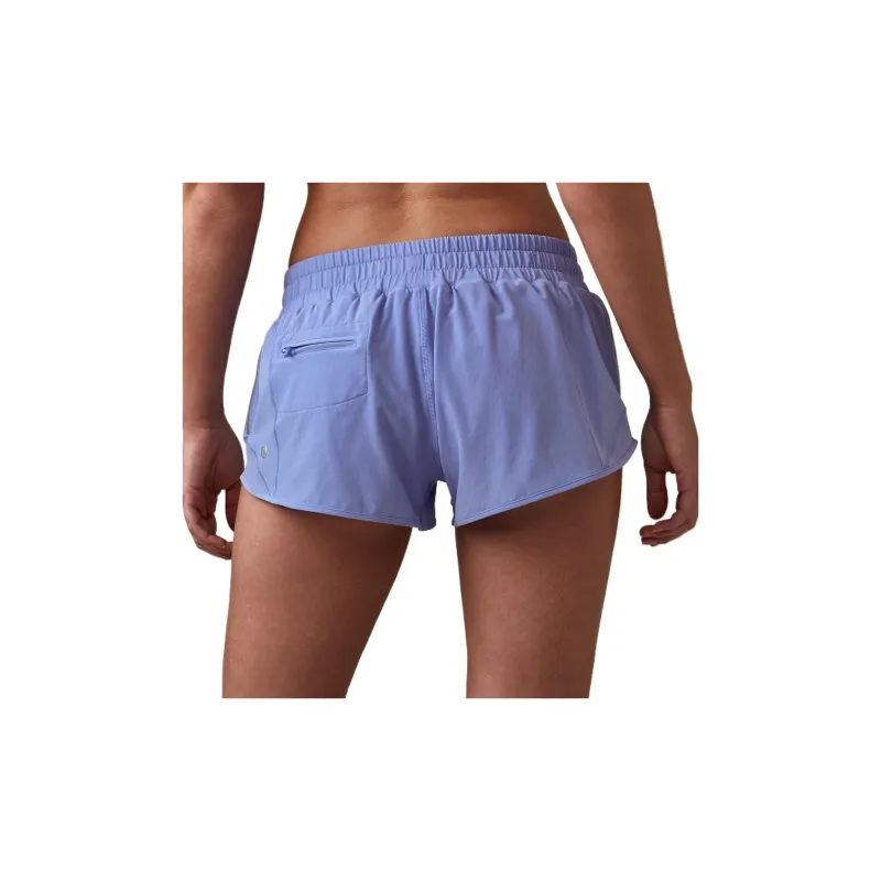 Lululemon Hotty Hot Series Sports Shorts Women's Blue Purple-1
