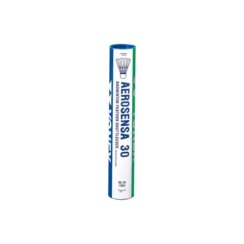 YONEX 12 Pack Faux Fur All-Round Goose Feather Shuttlecocks