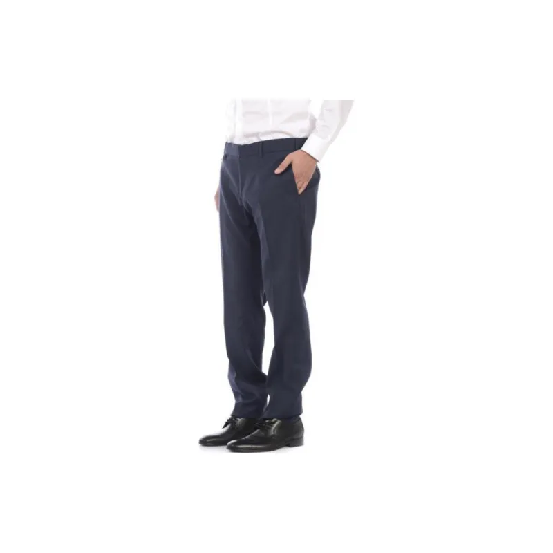 DANIELE ALESSANDRINI Casual Pants Men's Blue-3
