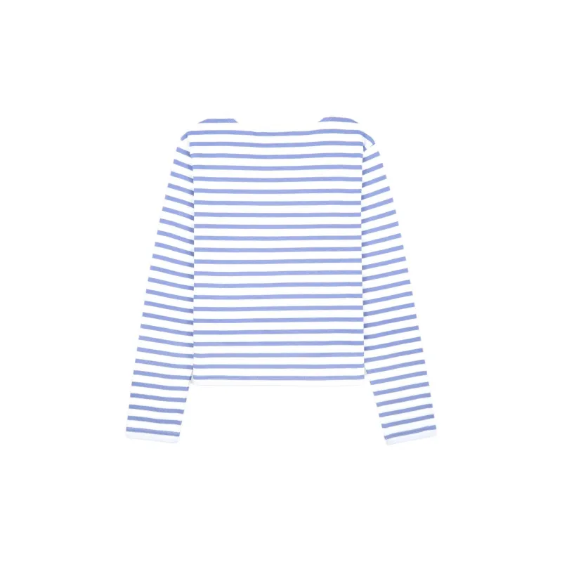 SPORTY & RICH Breton Striped Long sleeve Top-1