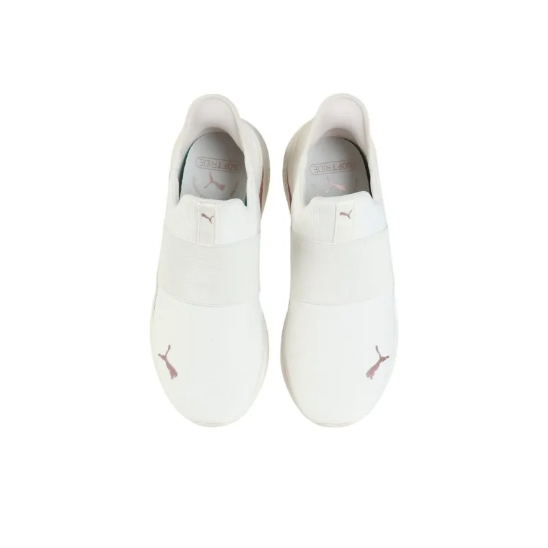 PUMA Anti Slip Wear Resistant Low Top Casual Shoes Women's White-3