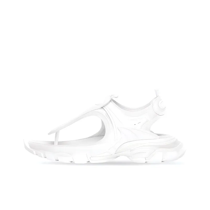 Balenciaga Track Thong Sandal White Women's-0
