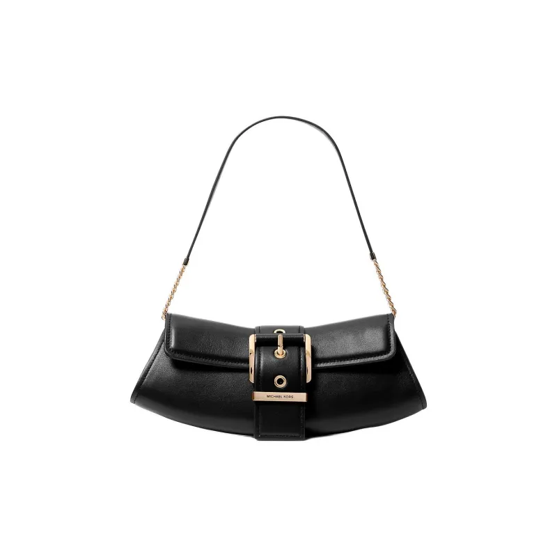 MICHAEL KORS Leather Handbag Shoulder Bag Small Size Women's Black-0