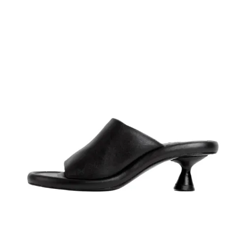 Paloma Barceló Slide Slippers 6cm Women's Black