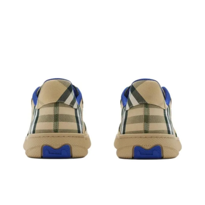 Burberry Terrace Low Top Skateboard Shoes Women's Umber-4