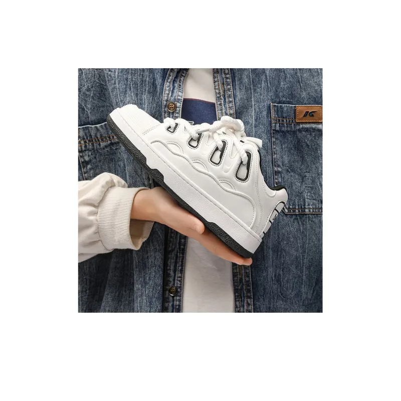 AD Wear-Resistant Low-Top Skateboard Shoes-11