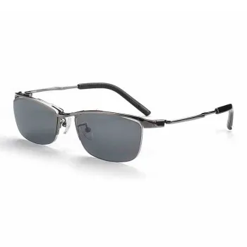 MORTON MUNCH Titanium Alloy Irregular Shape Sunglasses Men's