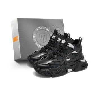 HACKBUTEER Limited Box High Top Chunky Sneakers Men's