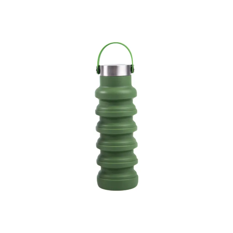 TANLU Outdoor Water Equipment Water Container 550ml Camping And Barbecue Silicone-7