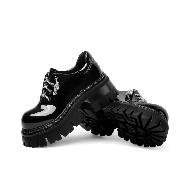 Hoov Loafers Women's Classic Black/Coconut Milk White-3