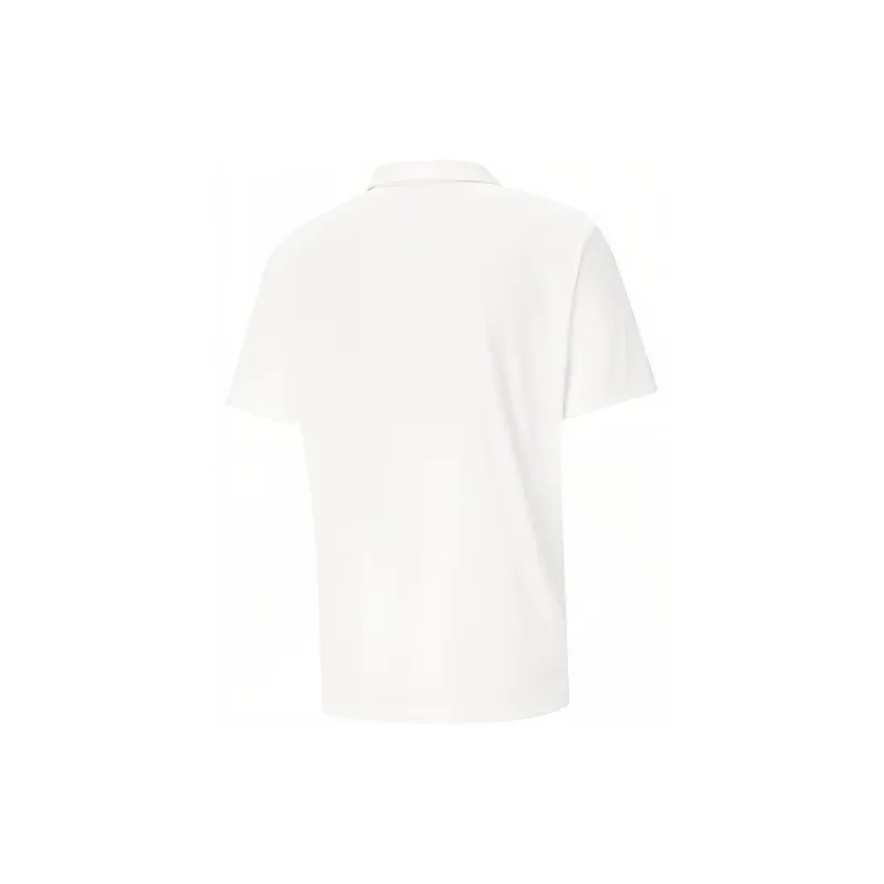 PUMA Pique Polo Shirts Men White-1