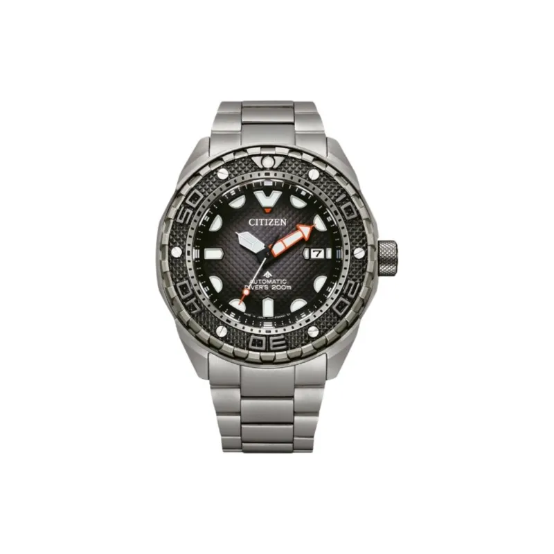 CITIZEN Promaster Collection Automatic Mechanical Movement Super Titanium Strap Watch Men's Watches Black Dial-0