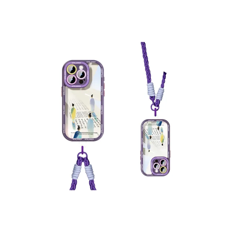 Sen Dog Acrylic Material Transparent Backpack Style Phone Cases Applicable To IPhone15Promax/Pro/Plus/14/13/12-24