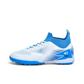 VAKY TF Rubber Broken Studs Soft Ground Artificial Ground Natural Ground Wear-Resistant Coverage Soccer Shoes Unisex