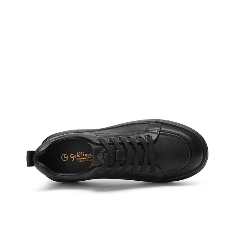 GOLDLION Low Top Casual Shoes Men's Black-2