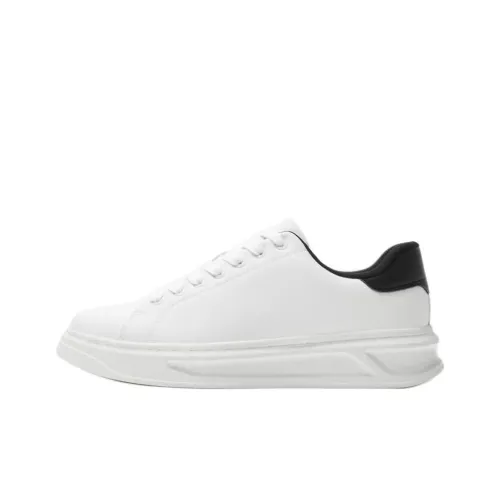 ZARA Low Top Skateboard Shoes Men's White