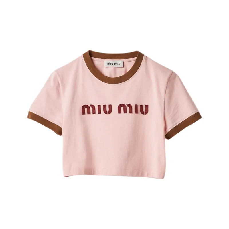 MIU MIU SS24 Regular T-Shirt Women
