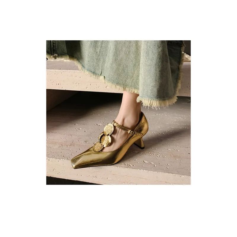 Naiyee Slim Heel High Heels 6cm Women's-14