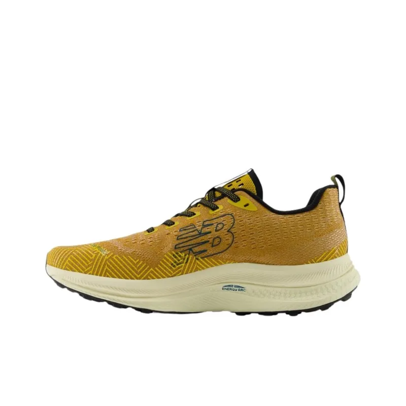 New Balance NB FuelCell SuperComp Trail Anti Slip Wear Resistant Low Top Running Shoes Men's Yellow-2