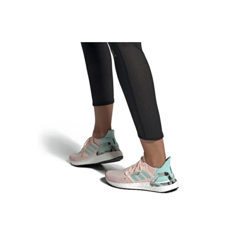 Adidas Ultra Boost 20 Pink Tint Frost Mint Collegiate Navy Women's-6