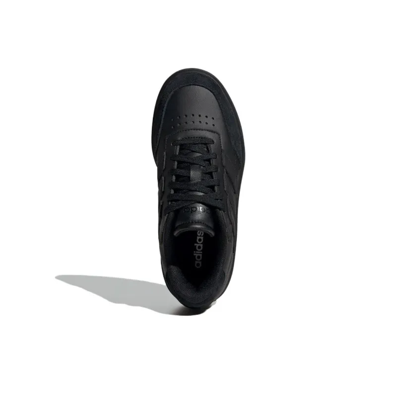 Adidas COURTBLOCK Anti Slip Wear Resistant Low Top Kids' Skateboarding Shoes Black Kids'-4